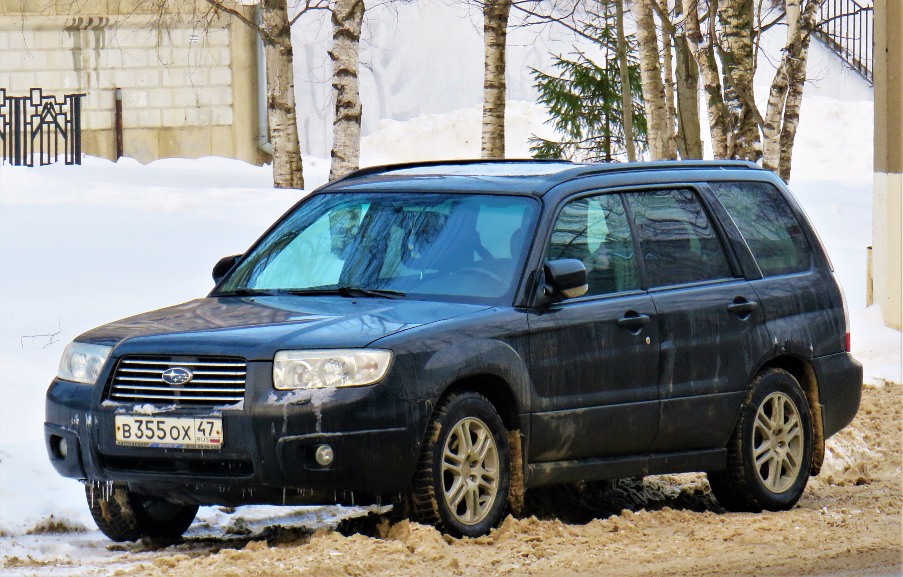 в 355 ох 47, Subaru Forester 2nd gen (SG), facelift, 2005­–2008
