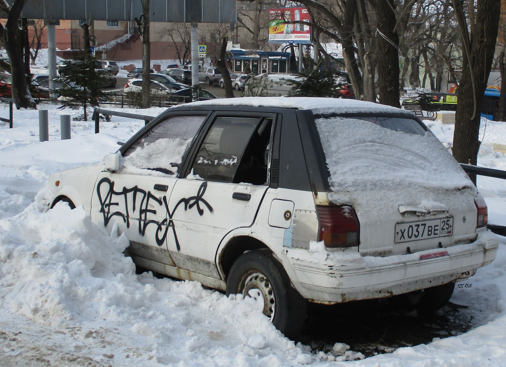 х 037 ве 25, Toyota Starlet 3rd gen 5-door Hatch (P70), 1984–1989