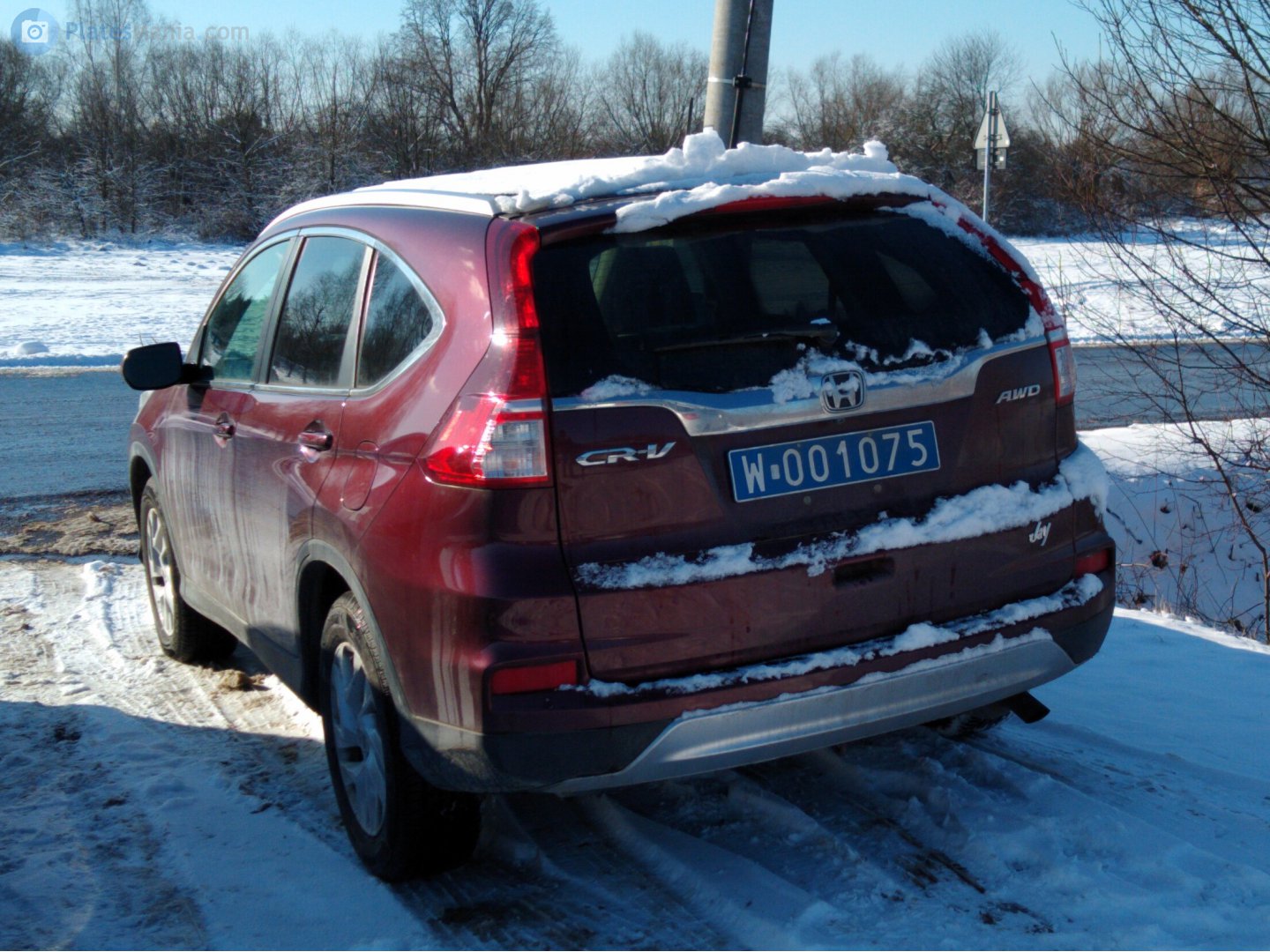 W 001075, Honda CR-V 4th gen (RE/RM), 2011–2018