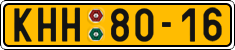 License plate of the Czech Republic, Commercial vehicles (1960)