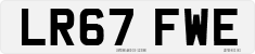 License plate of the United Kingdom, 2001 year system
