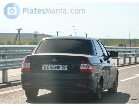 к666мв82, Lada (VAZ) 2170 Priora