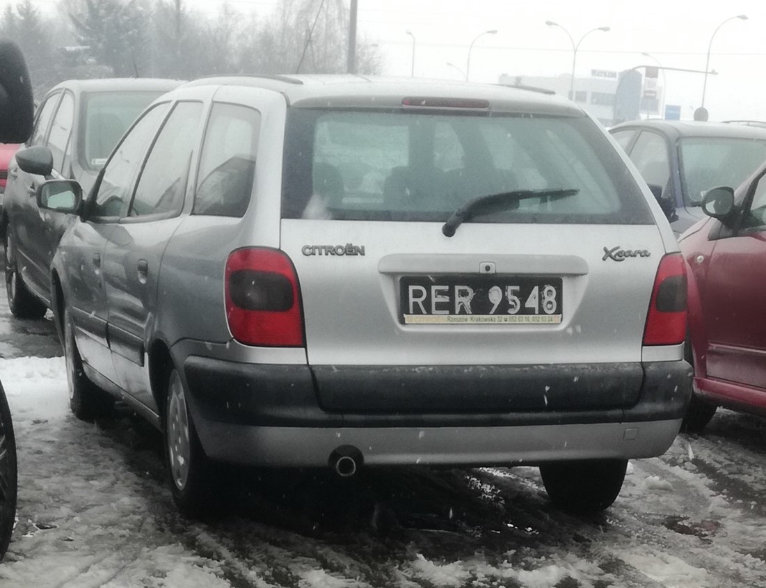 RER 9548, Citroёn Xsara 1st gen Wagon (N6), 1998–2000