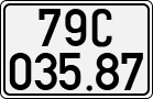 License plate of Vietnam, Cars