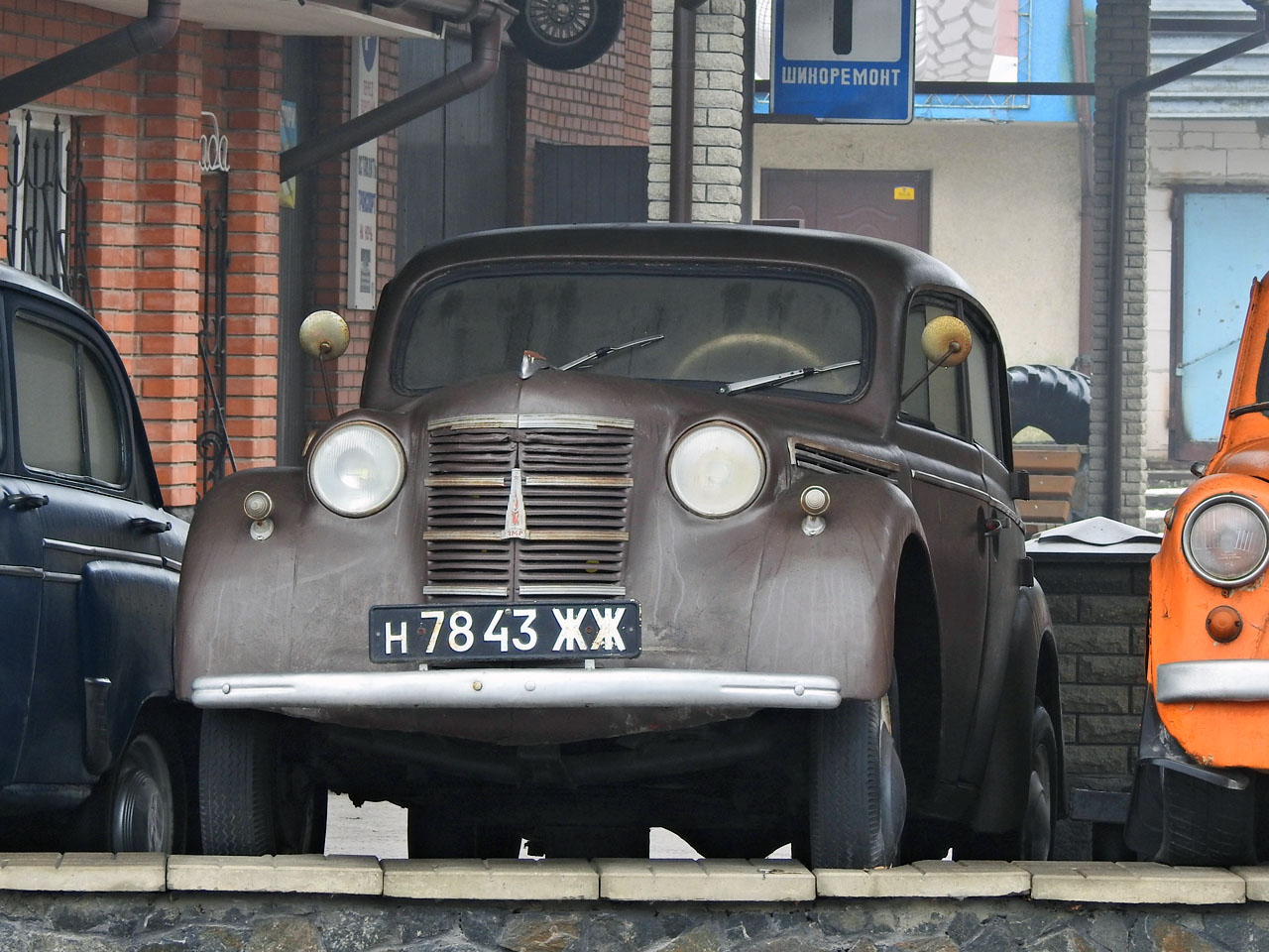 н 7843 ЖЖ, Moskvich (AZLK) 400/401 401-420 Sedan, 1954–1956