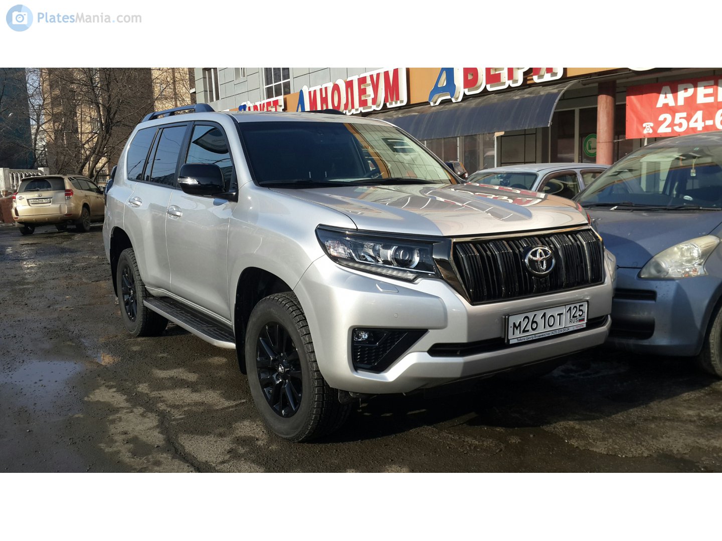 м 261 от 125, Toyota Land Cruiser Prado 4th gen 5-door SUV (J150), 2nd facelift, 2017–2023