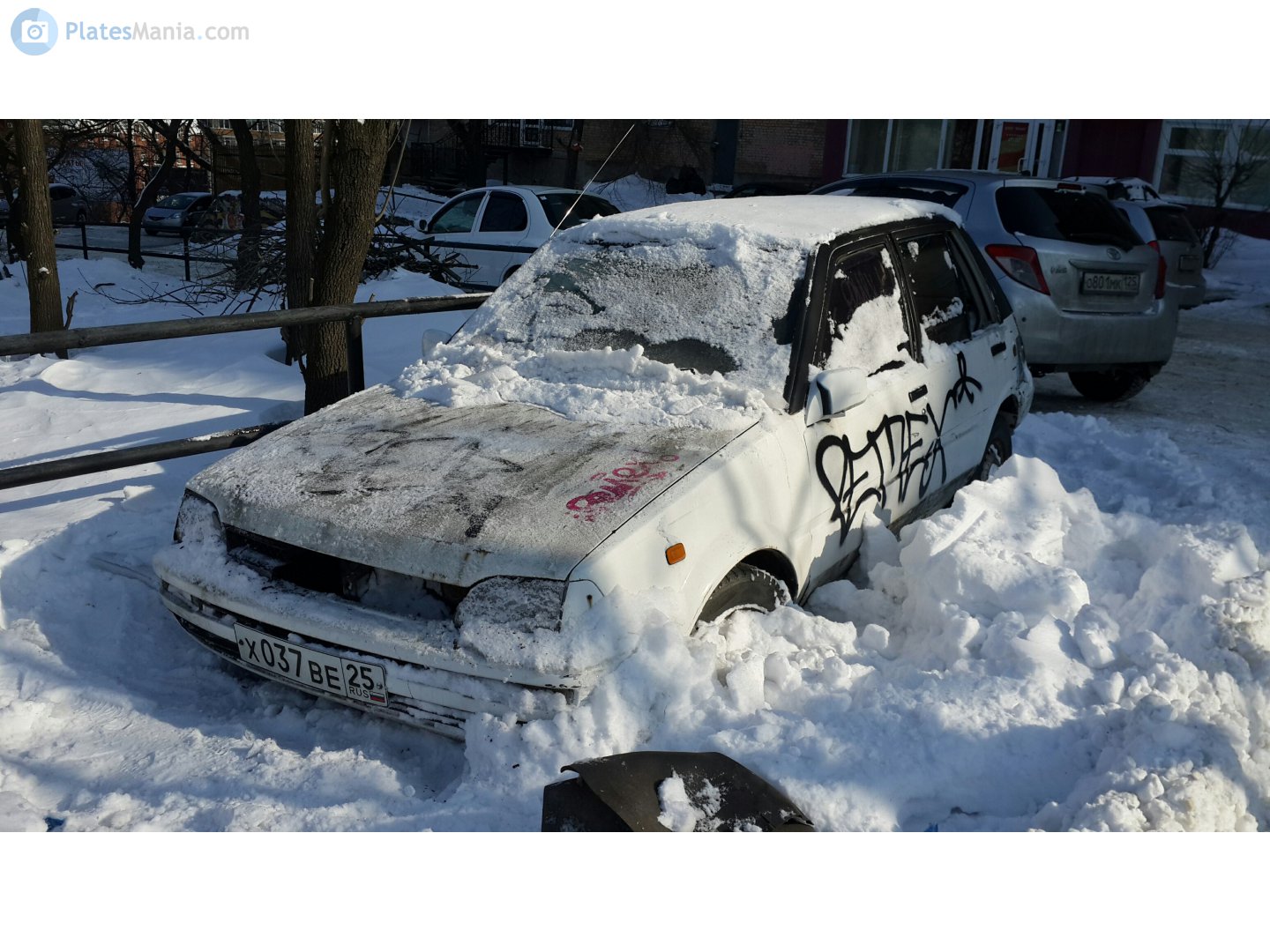 х 037 ве 25, Toyota Starlet 3rd gen 5-door Hatch (P70), 1984–1989