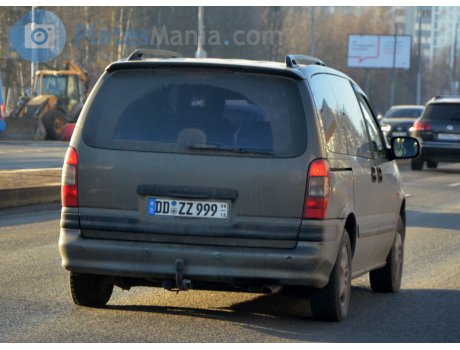 DD ZZ 999 (09/12), Opel Sintra