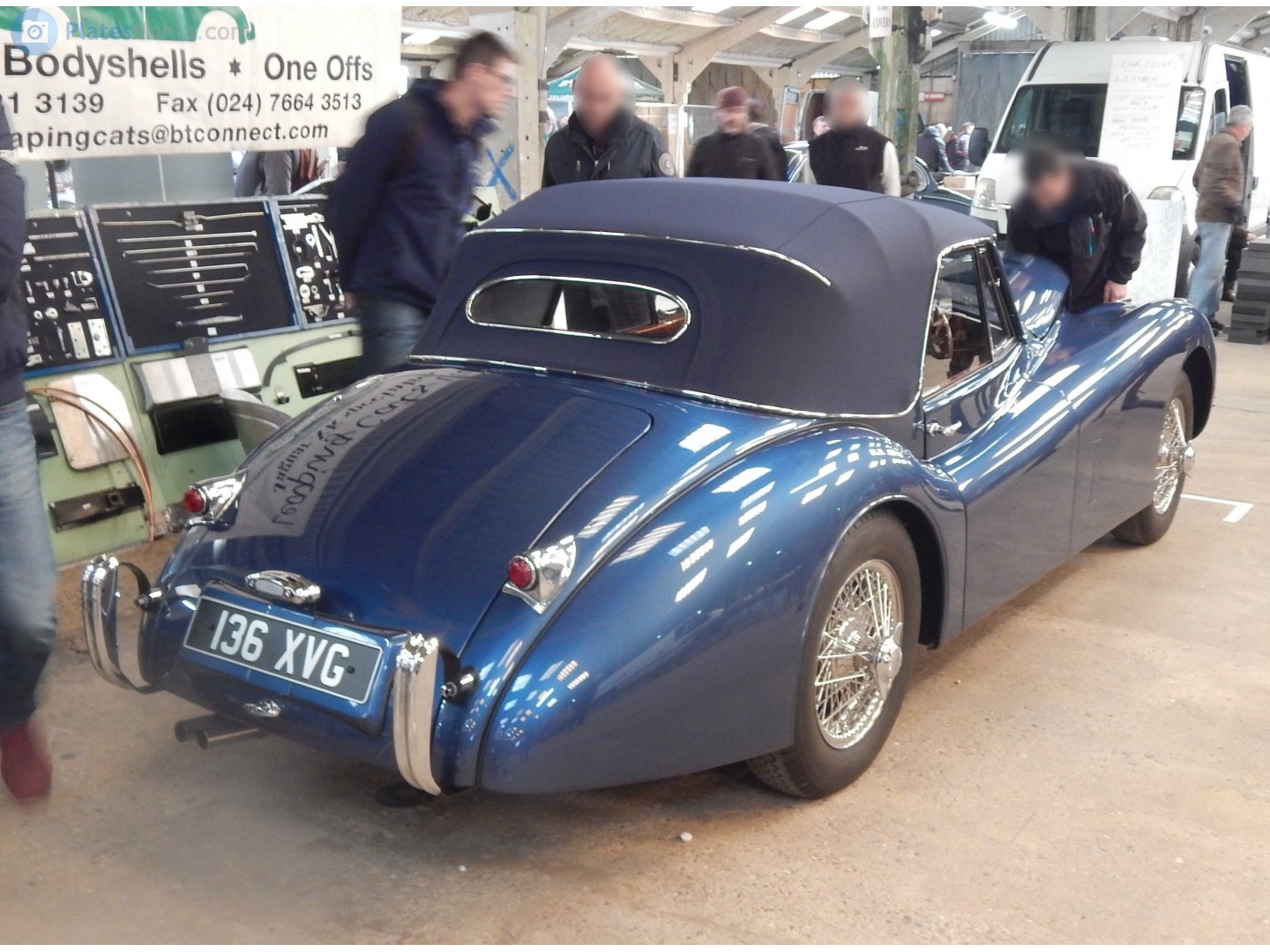 136XVG, Jaguar XK120 