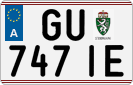 License plate of Austria, Regular plates