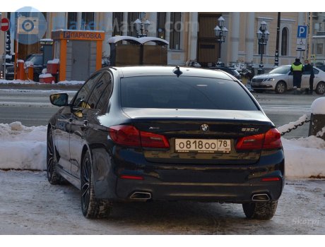 о818оо78, BMW 5 Series