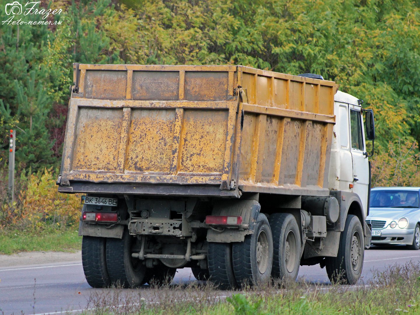 BK 3646 BE, MAZ 6422 1st gen, facelift, 1989–2020