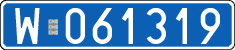 License plates of Poland, Diplomatic