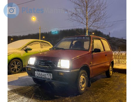 с666не178, Lada (VAZ) 1111 Ока