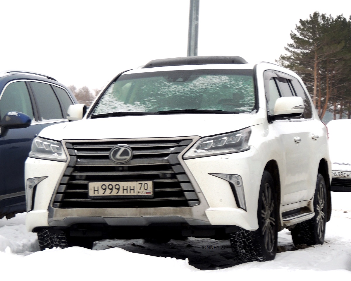 н 999 нн 70, Lexus LX 3rd gen (J200), 2nd facelift, 2015–2021