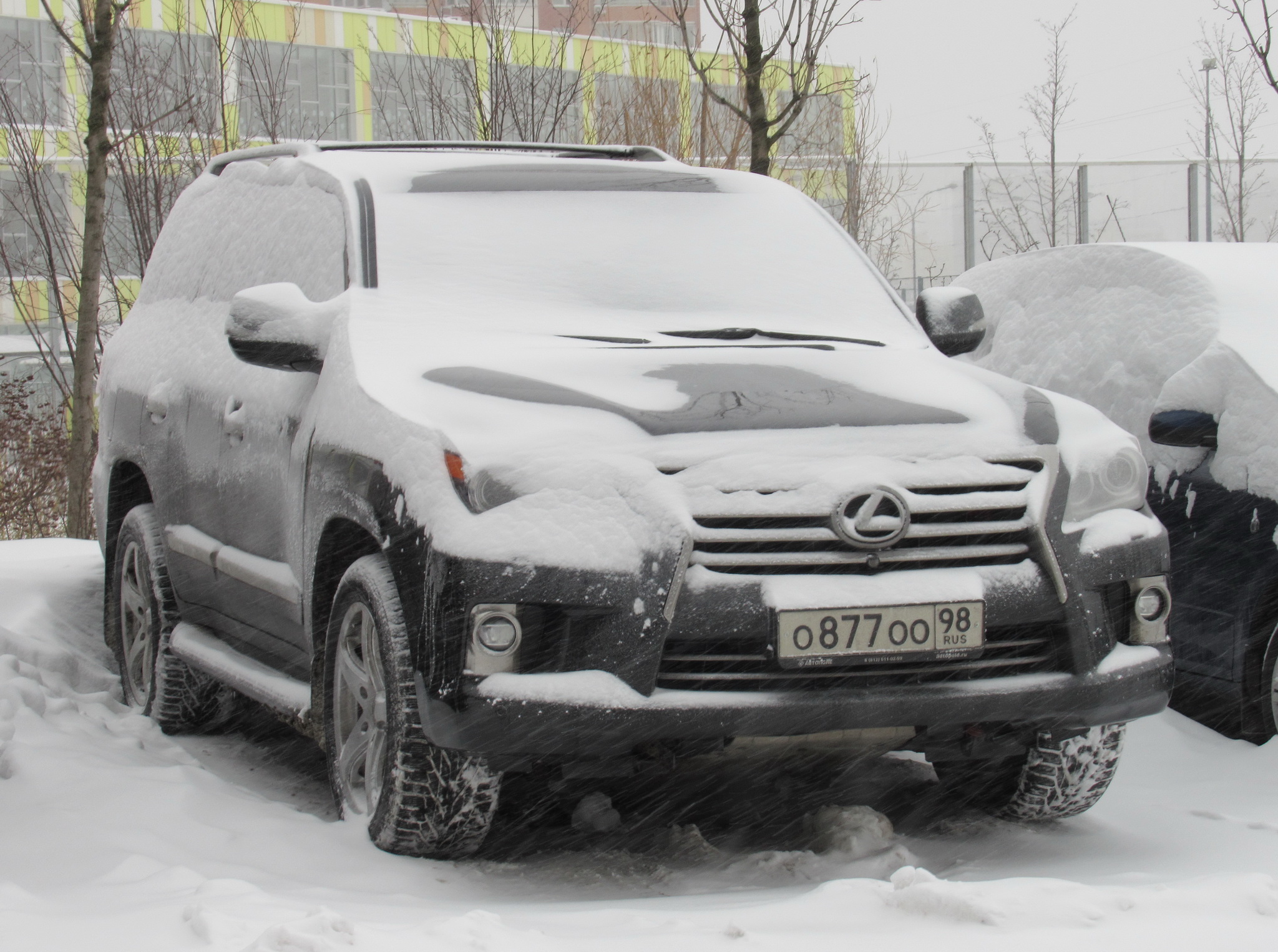 о 877 оо 98, Lexus LX 3rd gen (J200), 1st facelift, 2012–2015