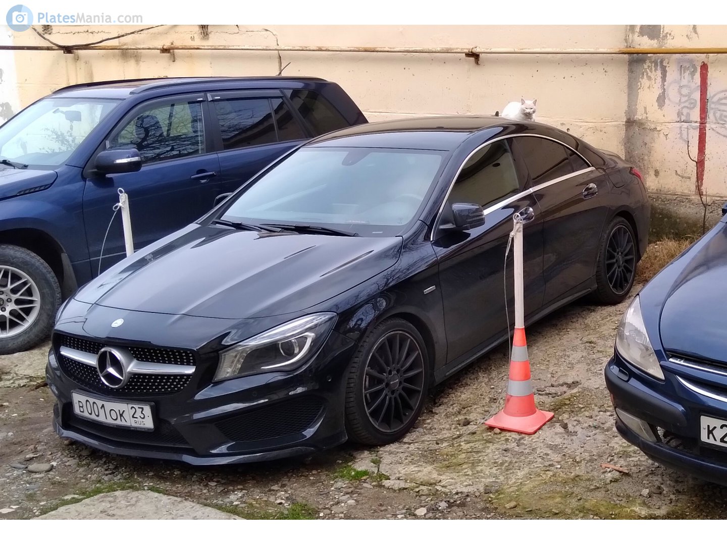 в 001 ок 23, Mercedes-Benz CLA-Klasse 1st gen 4-door Coupé (C117), 2013–2019