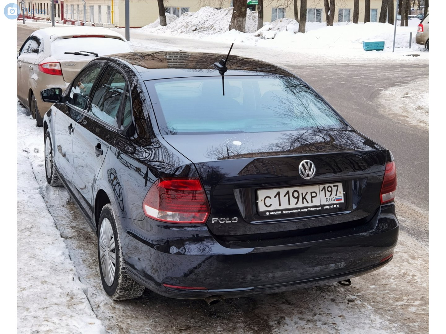 с 119 кр 197, Volkswagen Polo 5th gen Sedan (A05), 2010­–2015