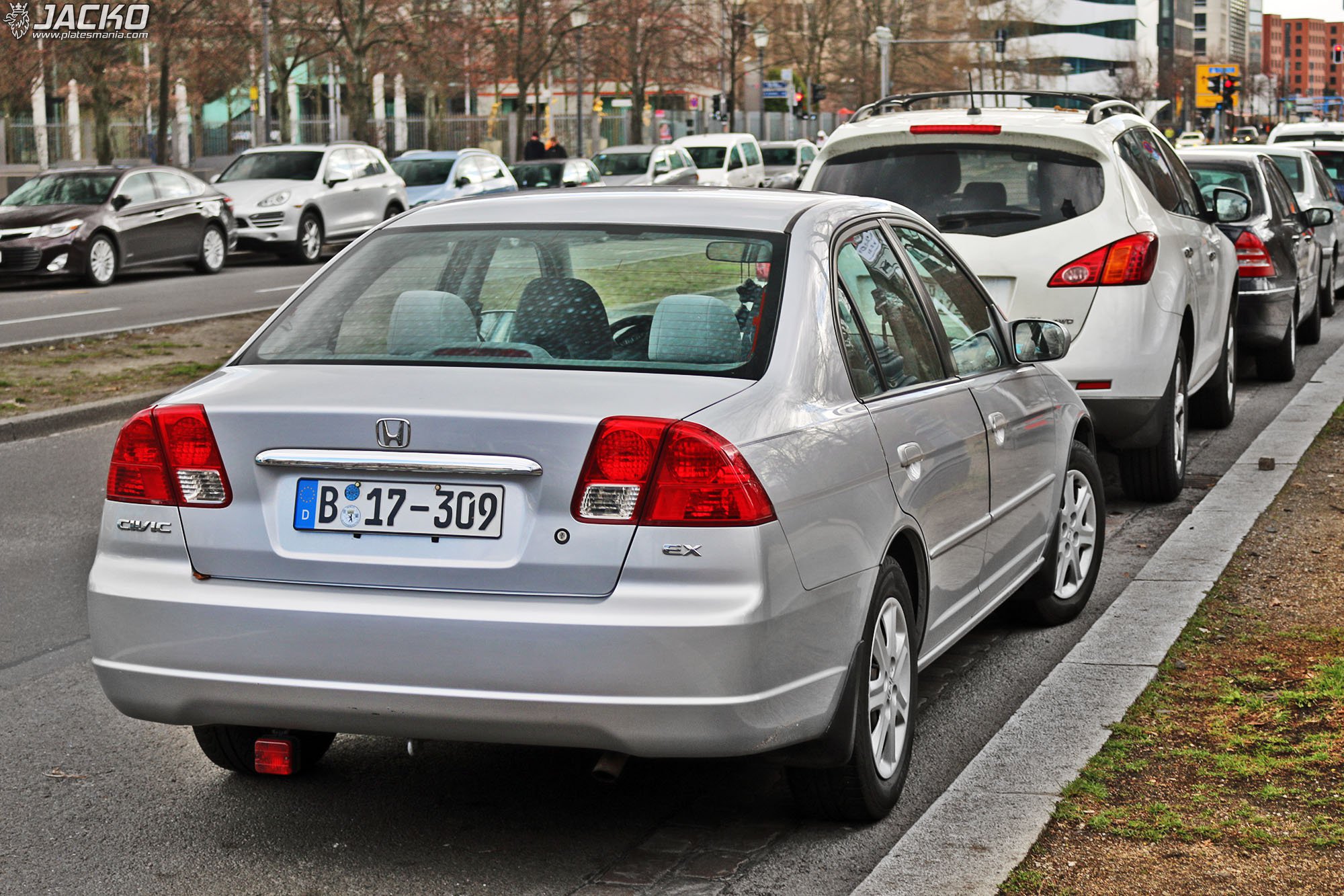 B 17-309, Honda Civic 7th gen (Ferio) Sedan (ES), 2000–2005