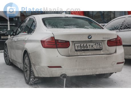 у666тк178, BMW 3 Series