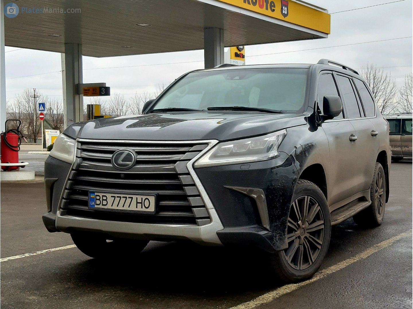 BB 7777 HO, Lexus LX 3rd gen (J200), 2nd facelift, 2015–2021