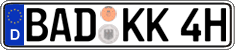 German license plate, Plates for oldtimers (type 