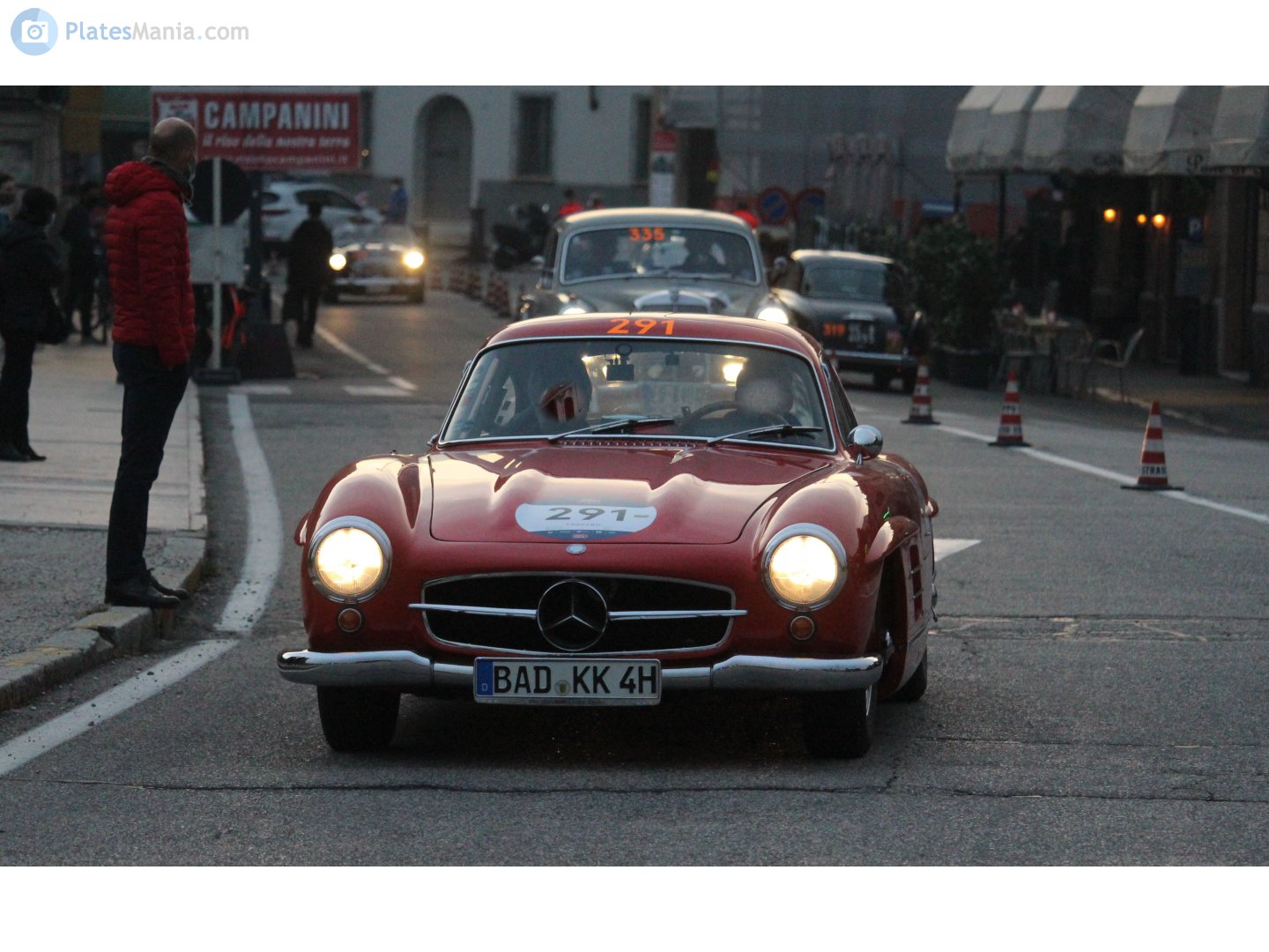 BAD KK 4 H, Mercedes-Benz SL-Klasse 1st gen 300 SL (W198), 1954–1963