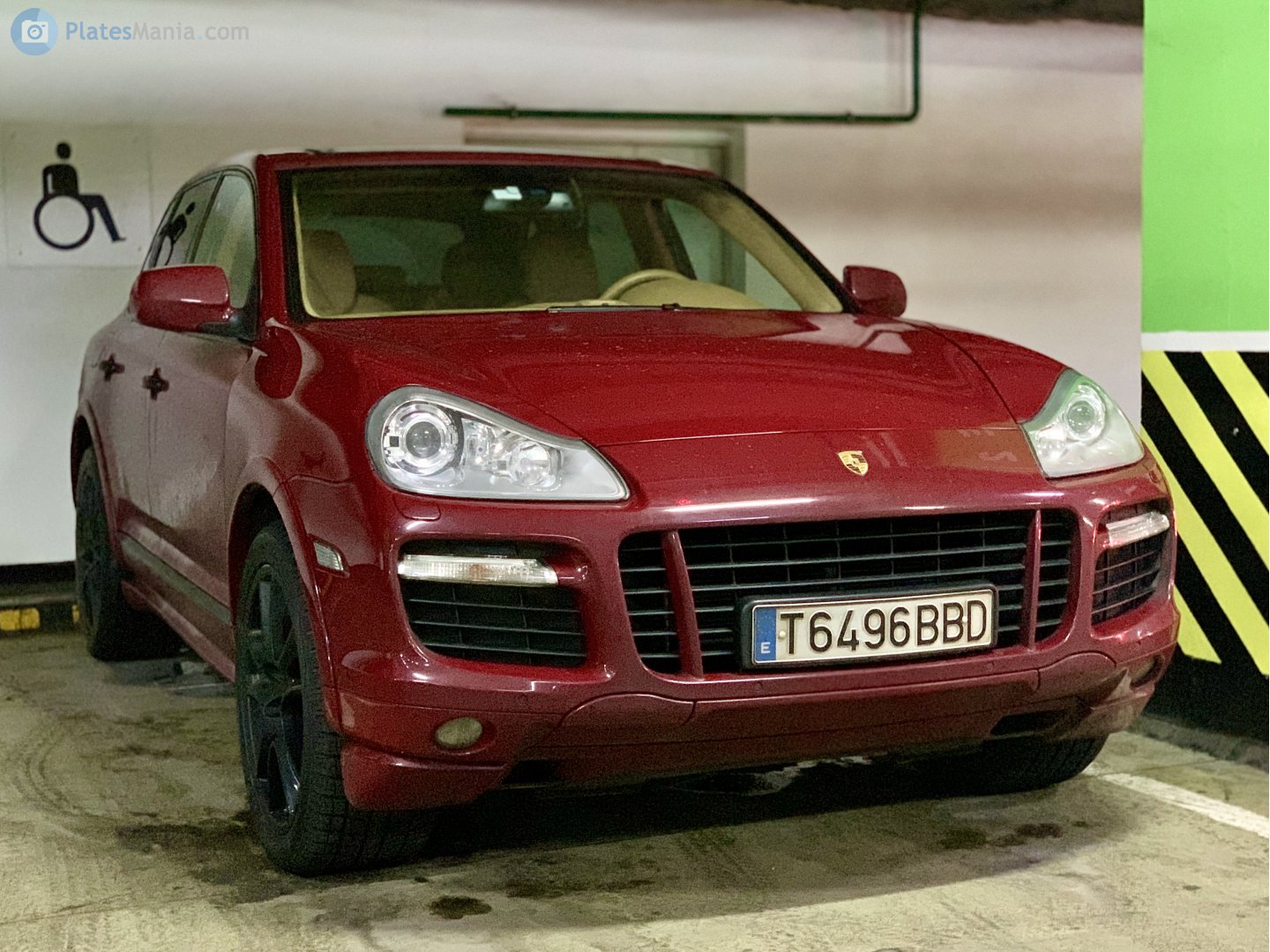 T 6496 BBD, Porsche Cayenne 1st gen (957; 9PA), facelift, 2007–2010