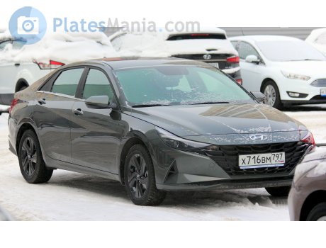 х716вм797, Hyundai Elantra