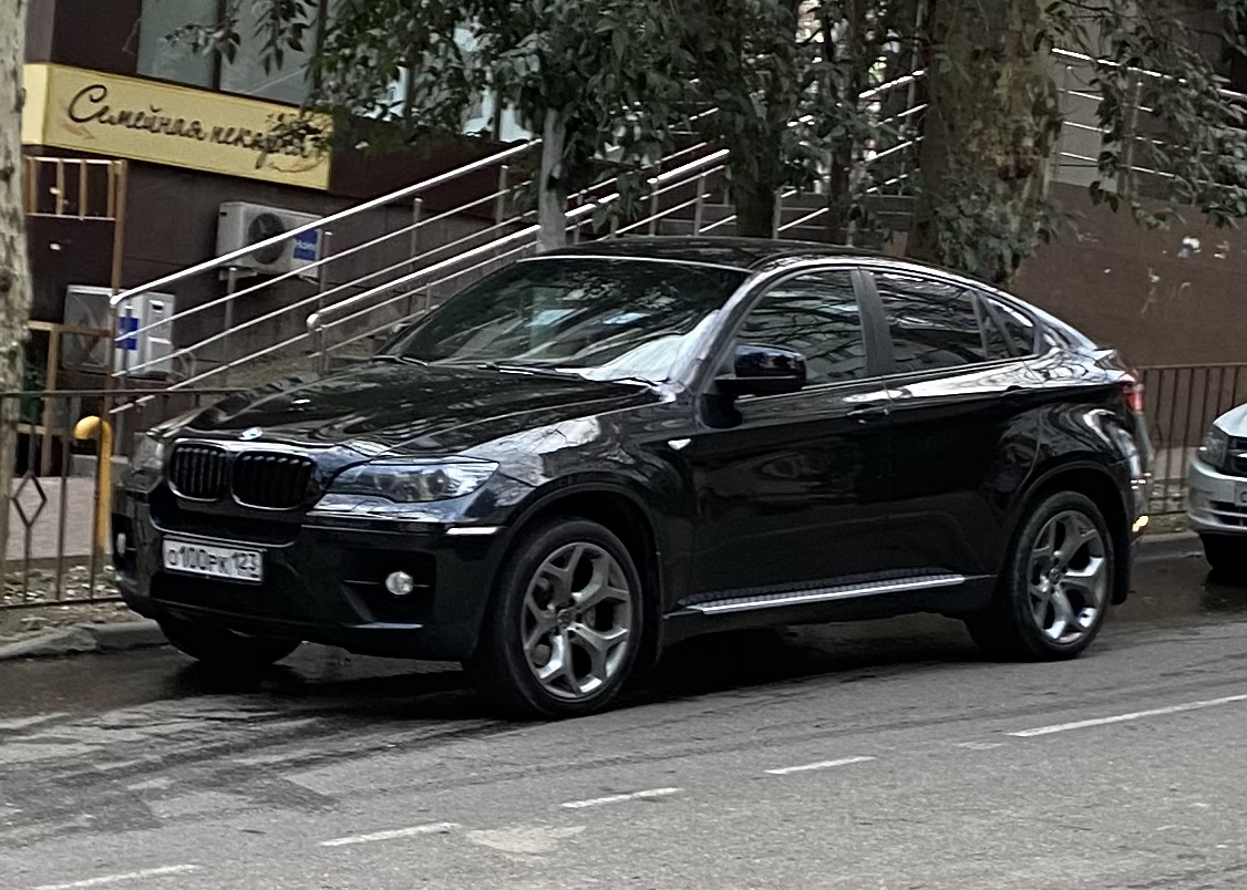 о 100 рк 123, BMW X6 1st gen (E71), 2008–2014