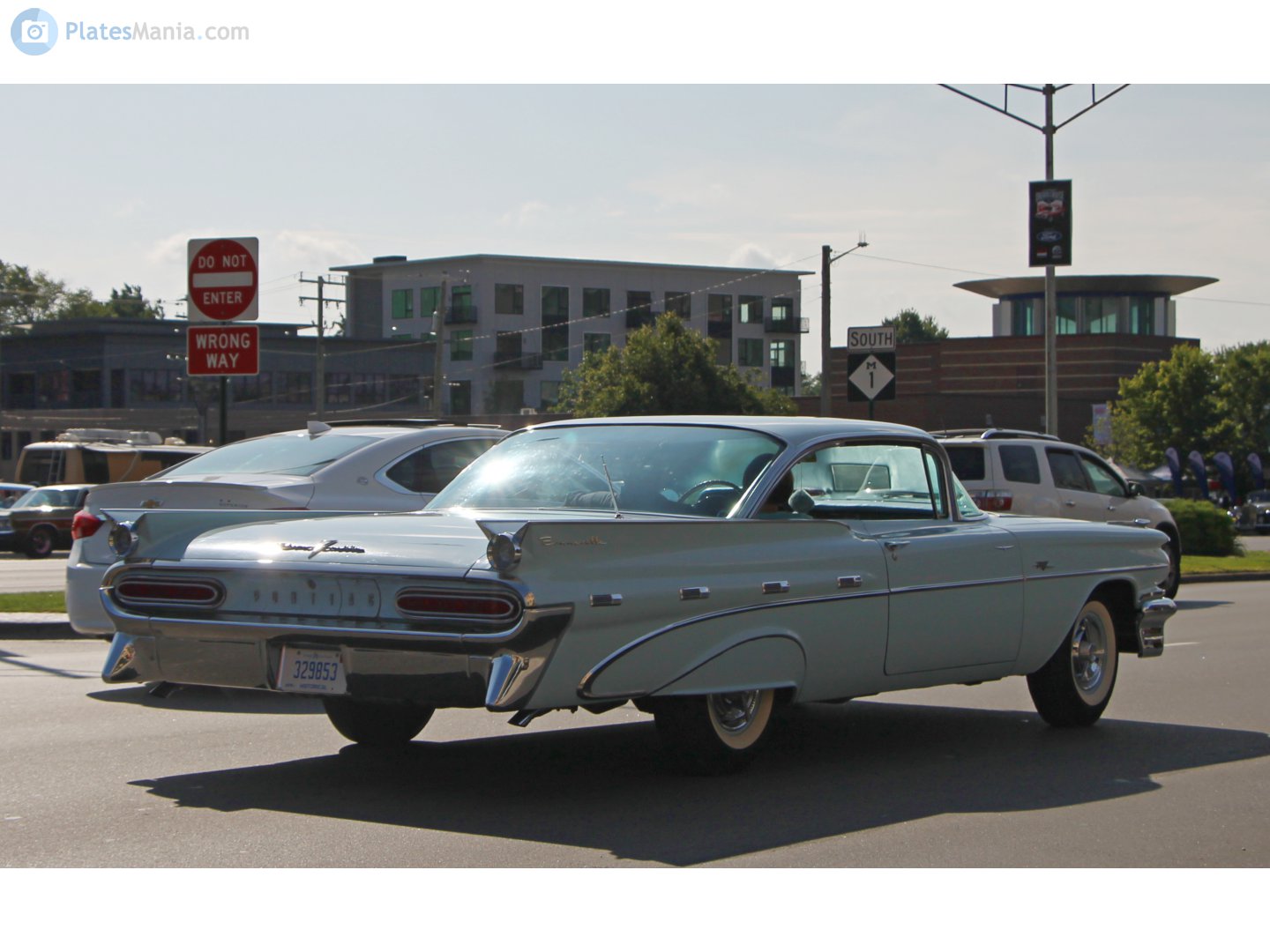 329853, Pontiac Bonneville 2nd gen 1959 2-door Hardtop (2837; B-body), 1958–1959