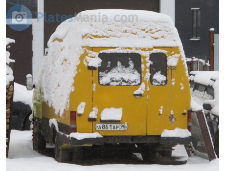а861ар98, GAZ 3302 ГАЗель