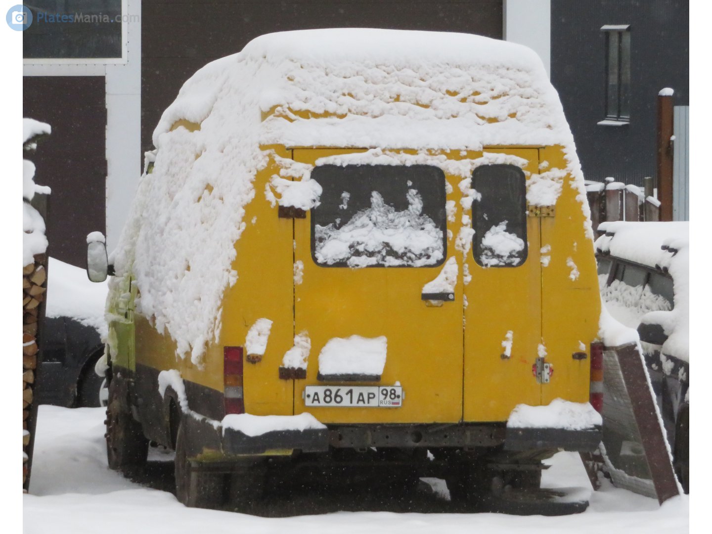 а 861 ар 98, GAZ 3302 ГАЗель 3986 (Profile OY), 1997–2003