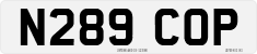 License plate of the United Kingdom, 1983 year system