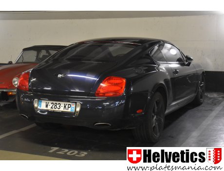 W-283-KP, Bentley Continental