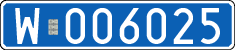License plates of Poland, Diplomatic