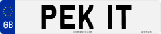 License plate of the United Kingdom, 1963 year system