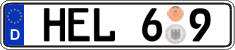 German license plate, Regional authorities