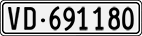 License plate of Switzerland, Cars