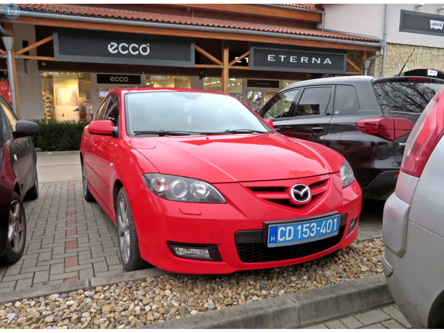 CD153-401, Mazda 3 1st gen Sedan (BK), 2003–2009