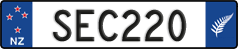 License plate of New Zealand, Vanity Plates