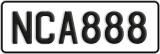 License plate of New Zealand, ABC1(23)