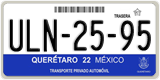 Querétaro, Cars (AAA-00-00)