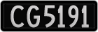 License plate of New Zealand, AB1(234)