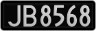 License plate of New Zealand, AB1(234)