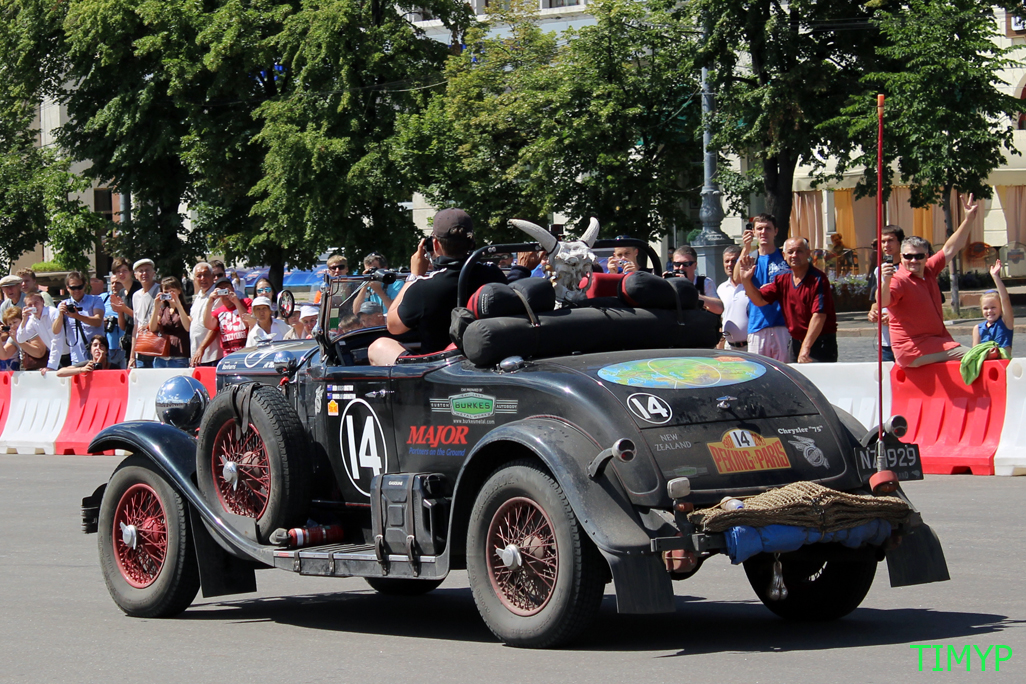 NZI929, Chrysler Series 75 Roadster, 1929