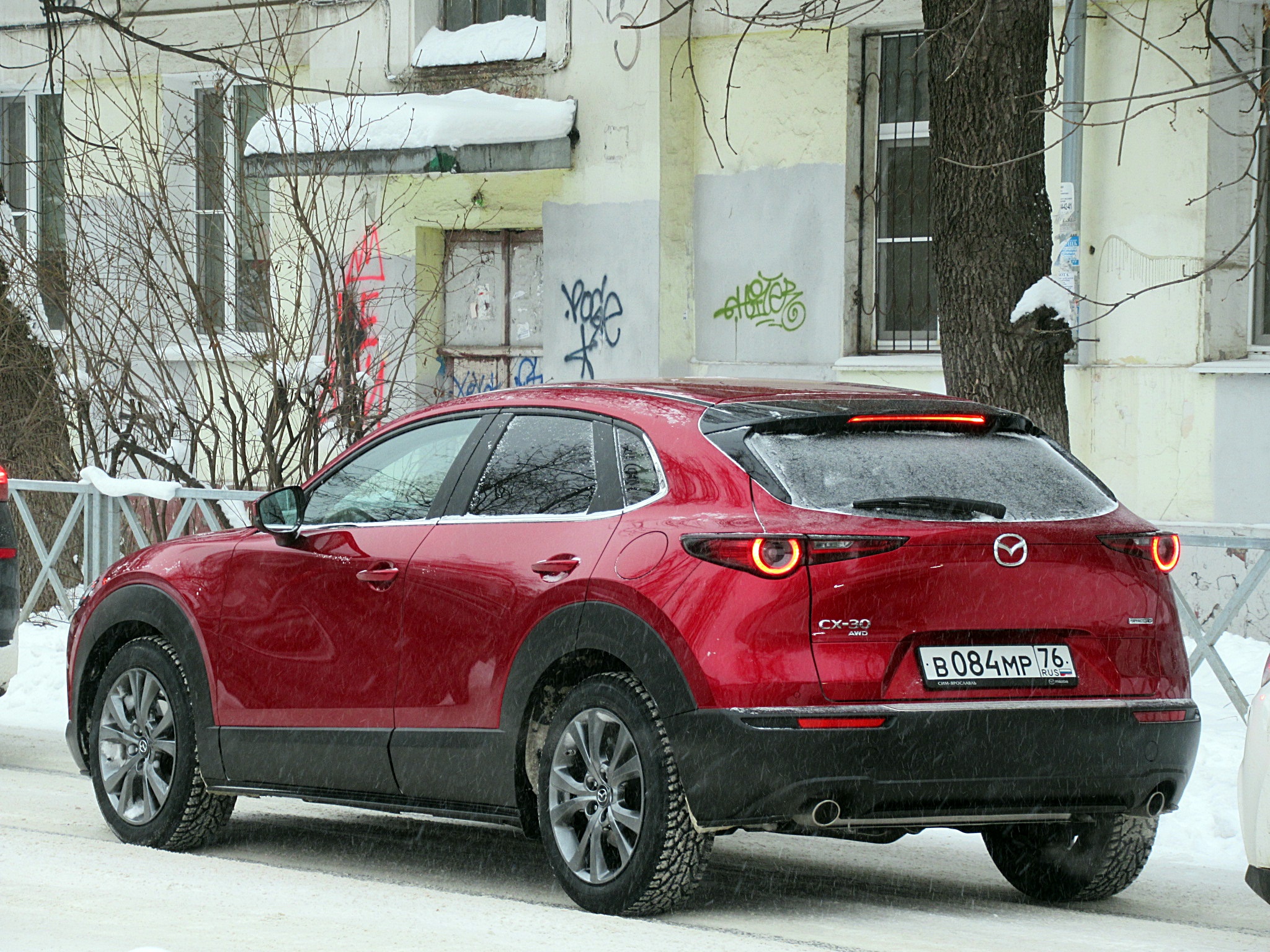 в 084 мр 76, Mazda CX-30 1st gen (DM), 2019–