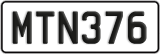 License plate of New Zealand, ABC1(23)