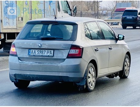 AA 5987 PA, Skoda Fabia
