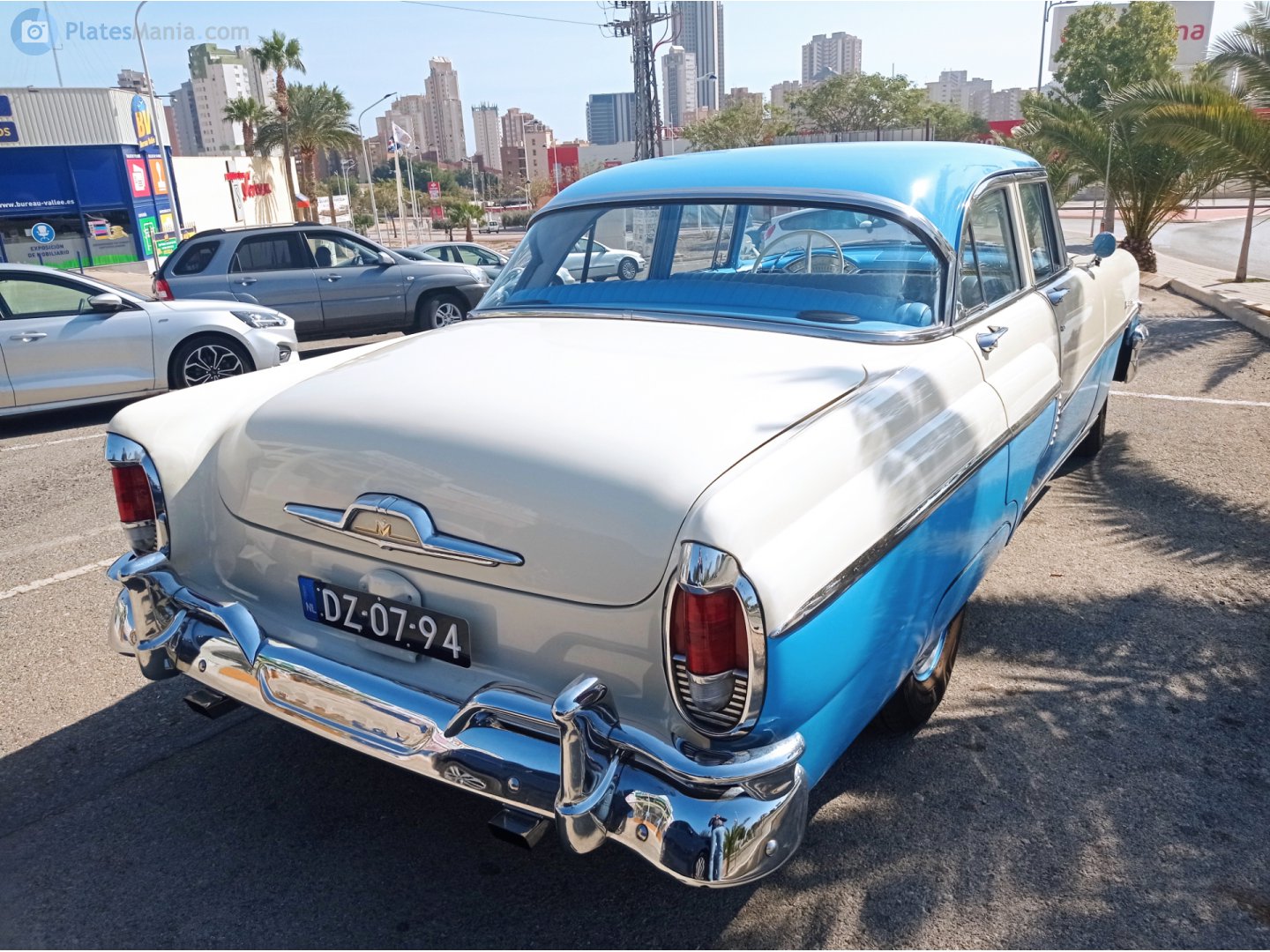 DZ-07-94, Mercury Monterey 2nd gen 1955/1956 4-door Sedan (73C/58B), 1954–1956
